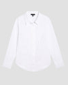 Elbe Stretch Poplin Shirt Classic Fit - White thumbnail 2