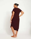 Iconic Geneva Dress - Black Cherry thumbnail 5