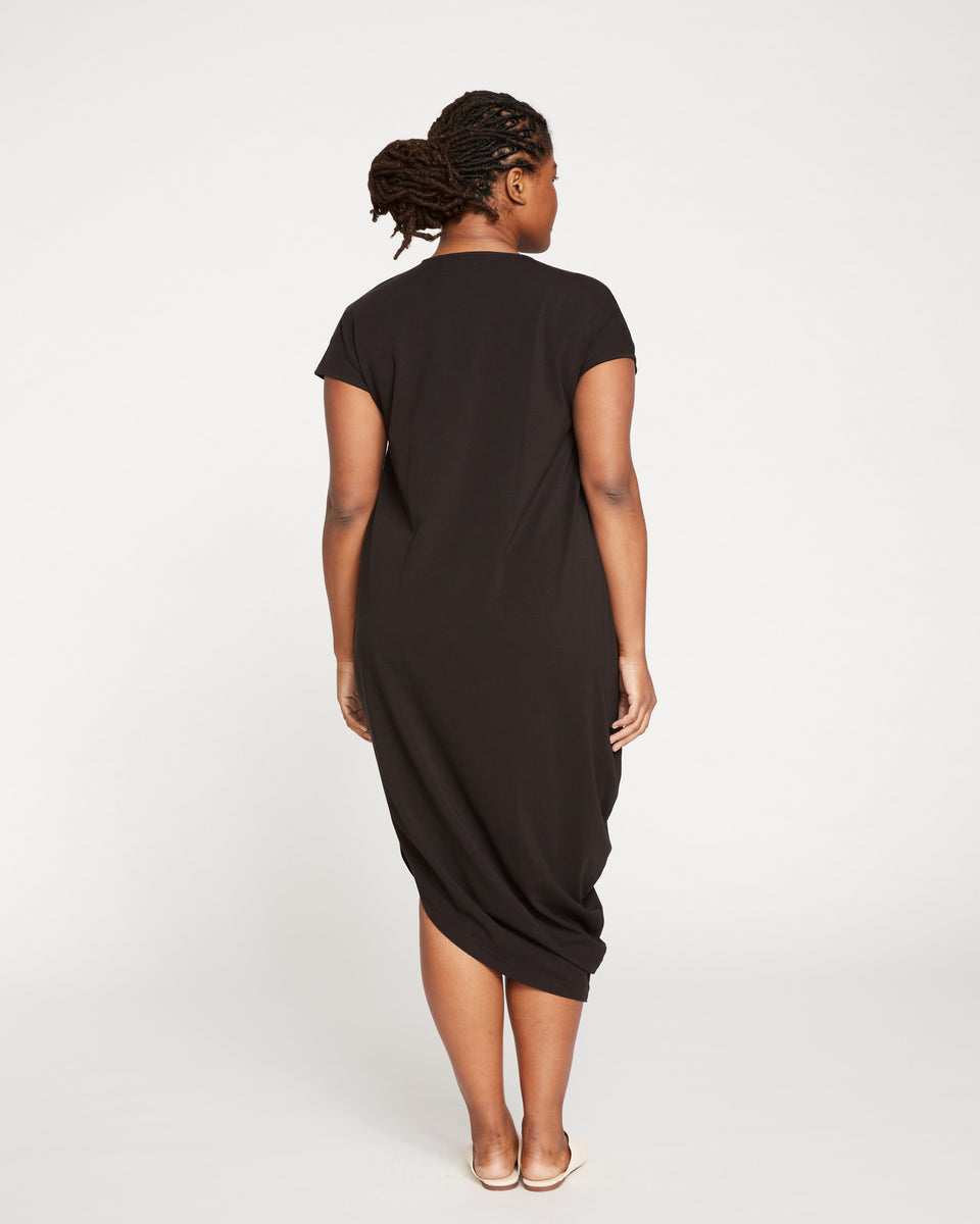 Iconic Geneva Dress - Black Zoom image 4