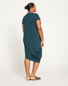 Iconic Geneva V-Neck Dress - Deep Sea thumbnail 4