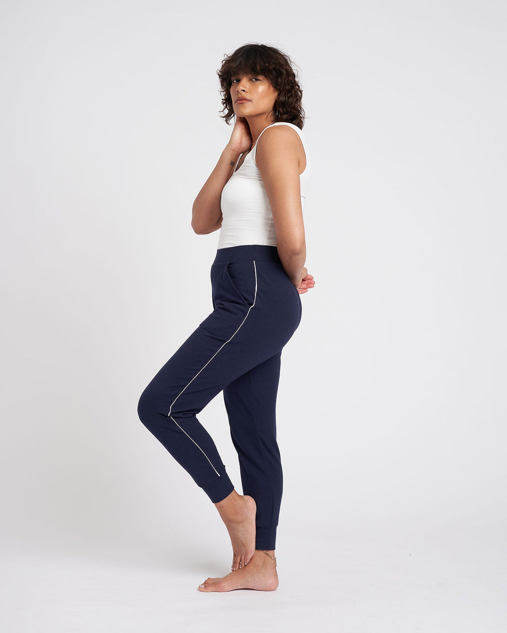 Blue Yoga Pants & Joggers - Women's Jogger Pants, Skinny Joggers