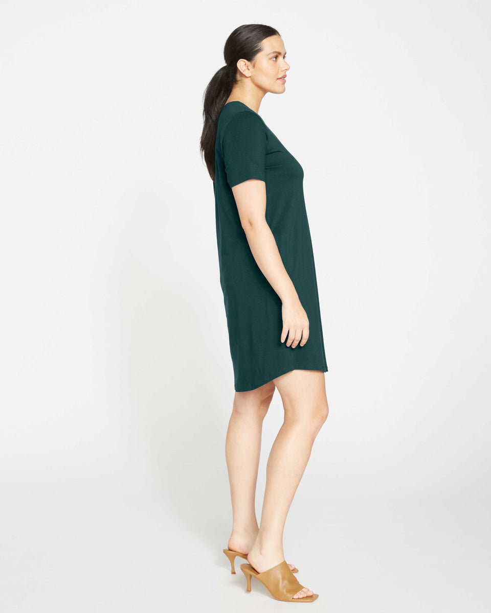 Halie T-Shirt Dress - Deep Sea Zoom image 2