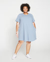 Halie T-Shirt Dress - Cool Grey thumbnail 0