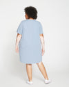 Halie T-Shirt Dress - Cool Grey thumbnail 3