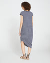 Iconic Geneva Dress - Midnight/White Stripe thumbnail 4