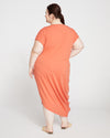 Iconic Geneva V-Neck Dress - Aperol thumbnail 3