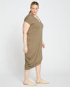 Iconic Geneva V-Neck Dress - Crocodile thumbnail 2