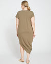 Iconic Geneva V-Neck Dress - Crocodile thumbnail 3