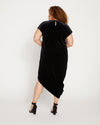 Iconic Geneva Dress - Black Velvet thumbnail 3