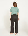 Iris Linen Easy Pull-On Pants - Black thumbnail 5