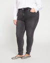 Joni High Rise Curve Slim Leg Jeans 32 Inch - Soft Black thumbnail 3