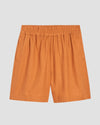 Juniper Linen Easy Pull-On Shorts - Caramel thumbnail 1