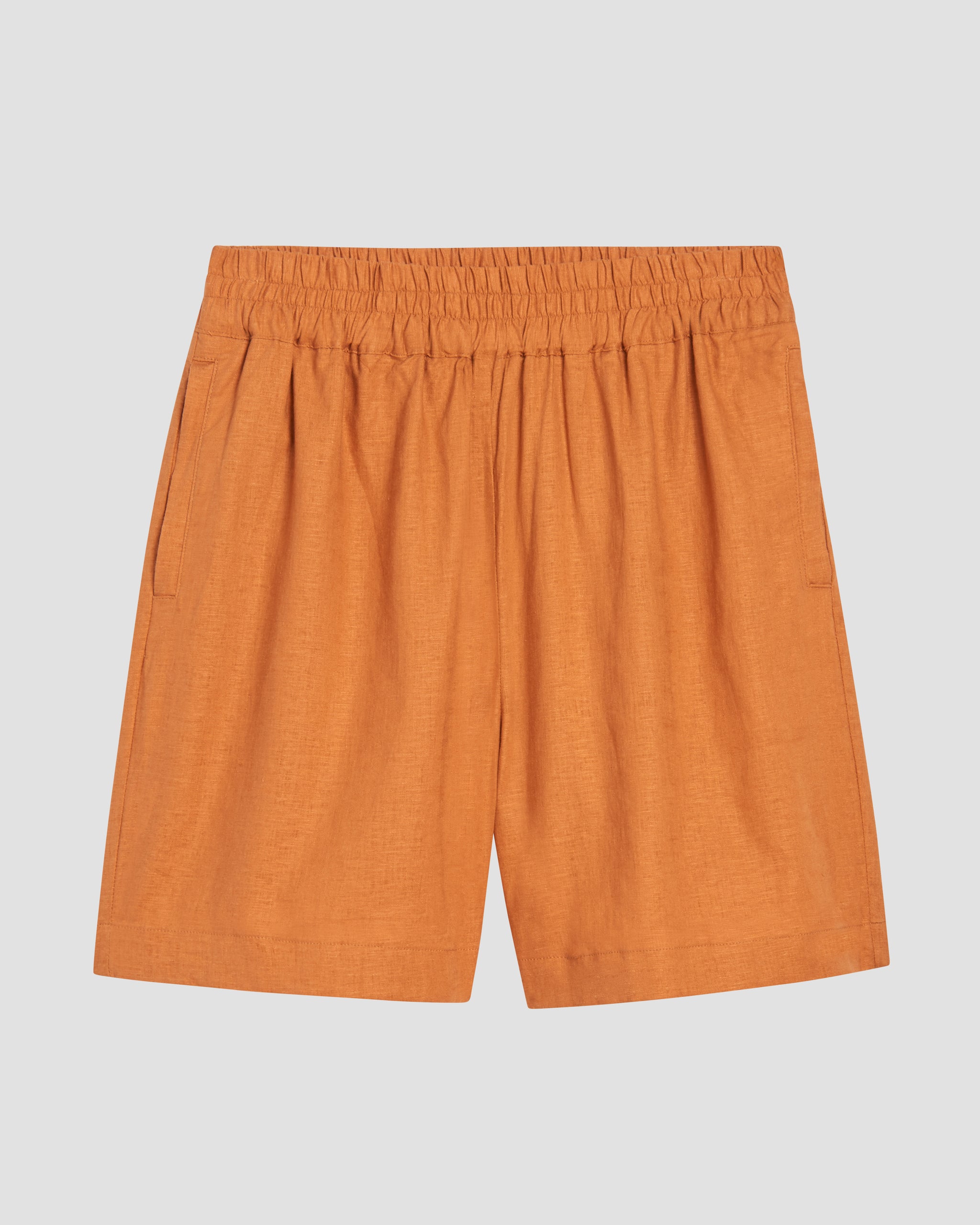 Juniper Linen Easy Pull-On Shorts - Caramel | Universal Standard