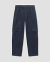 Karlee Stretch Cotton Twill Cargo Pants - Navy thumbnail 2