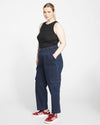 Karlee High Rise Cargo Jeans - Dark Indigo thumbnail 0