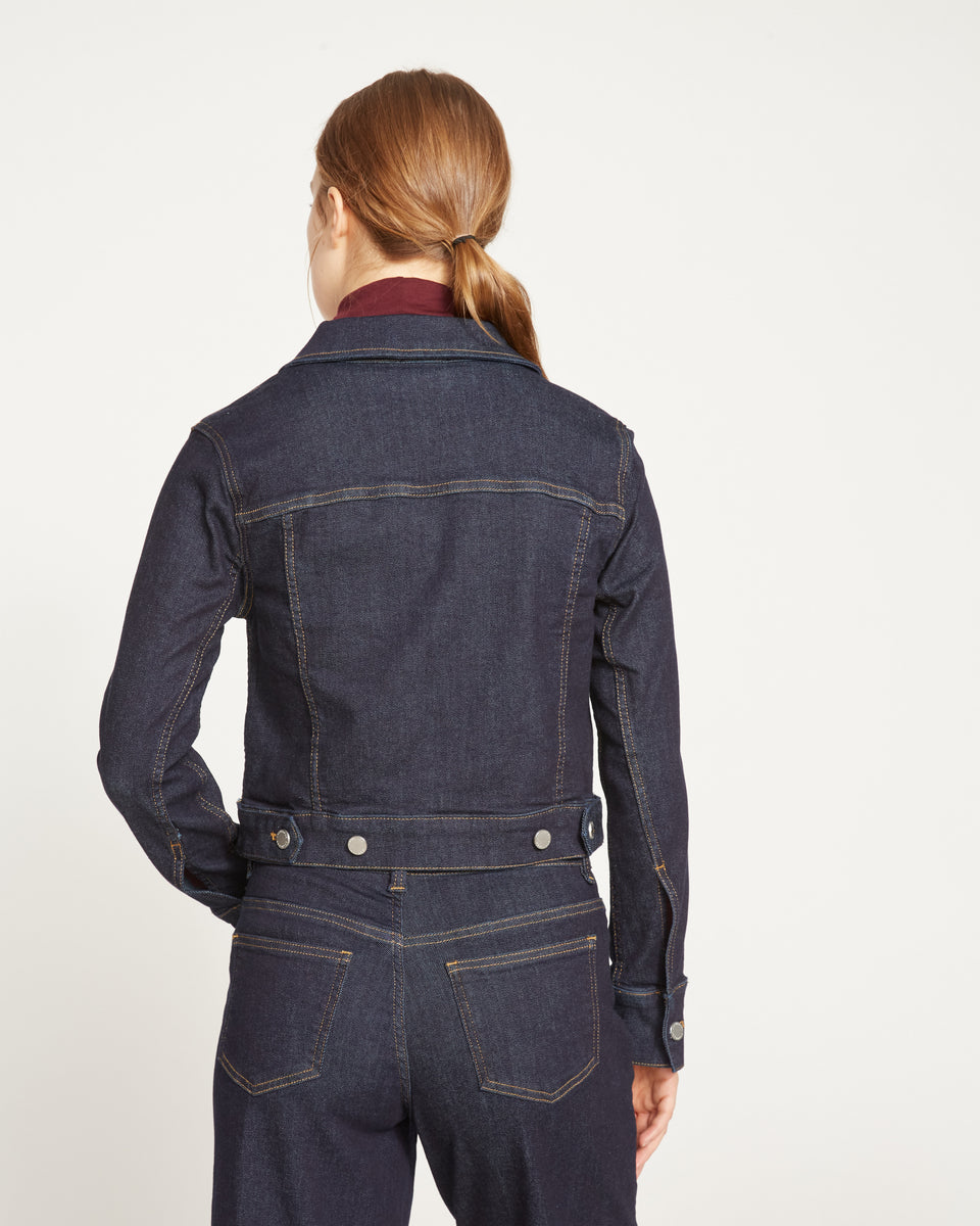 Kelsey Denim Jacket - Vintage Indigo Selvedge Zoom image 9