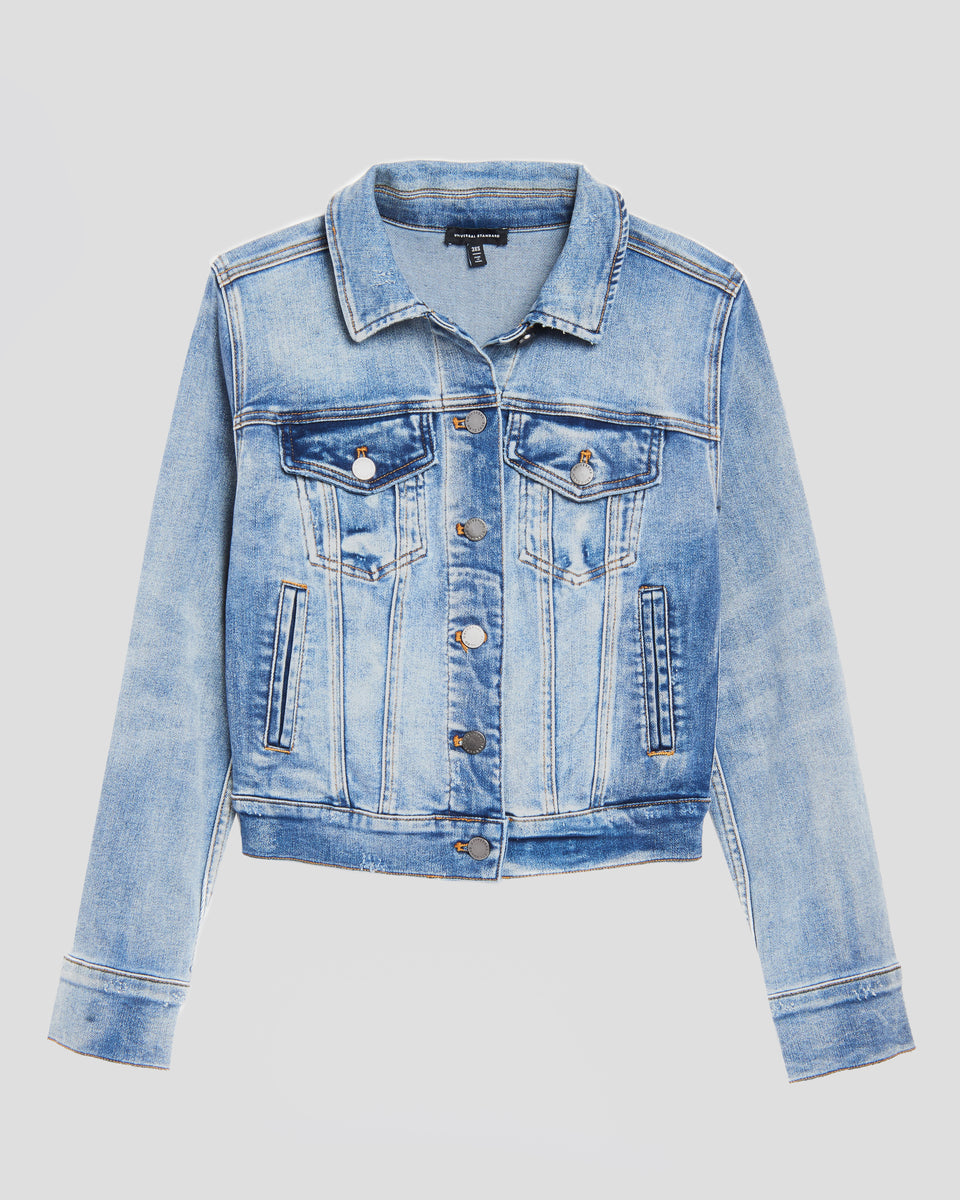 Kelsey Denim Jacket - Light Blue Zoom image 2