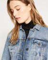 Kelsey Denim Jacket - Light Blue thumbnail 3