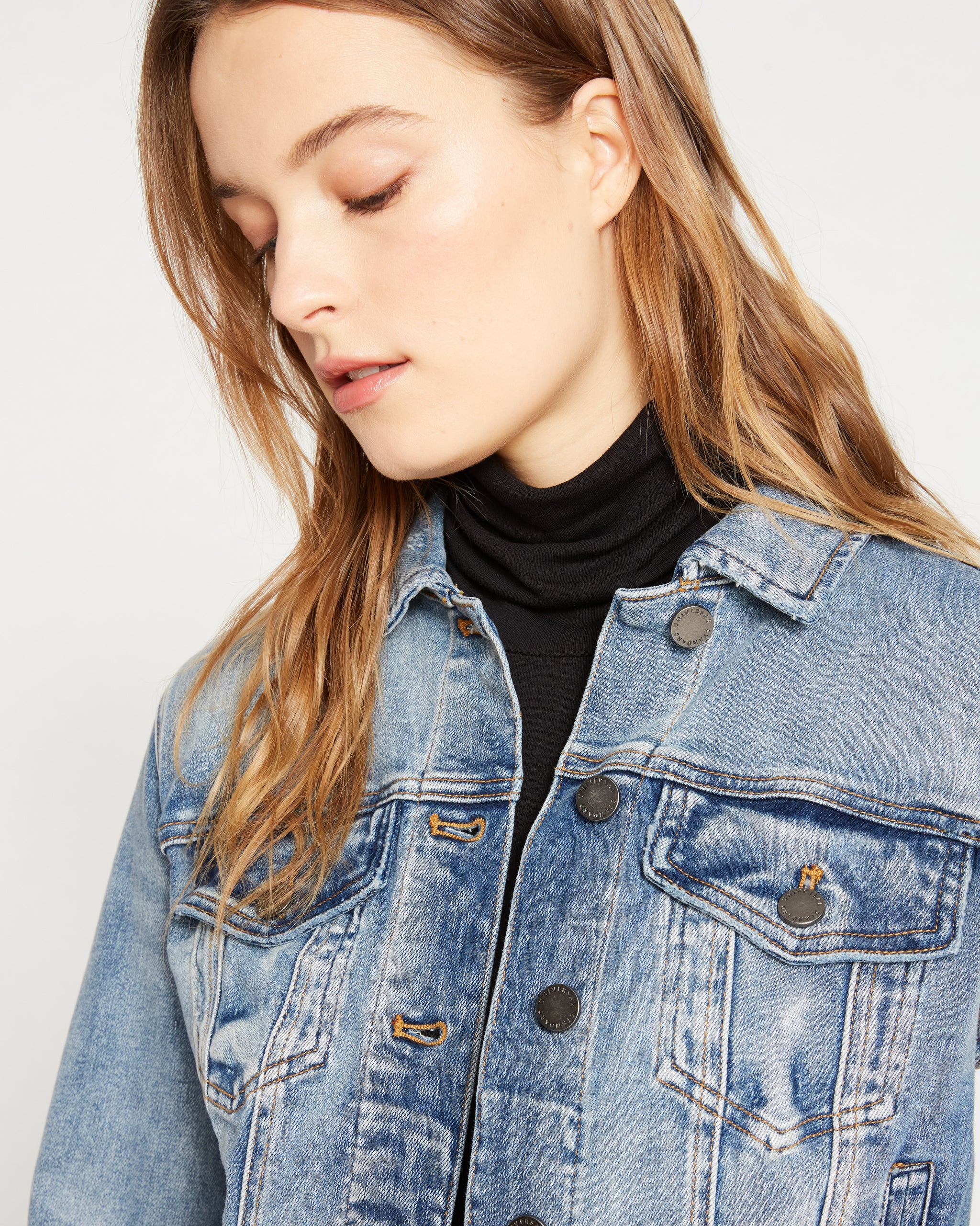 Kelsey Denim Jacket - Light Blue | Universal Standard