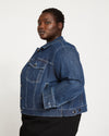 Kelsey Denim Jacket - Dark Indigo thumbnail 6