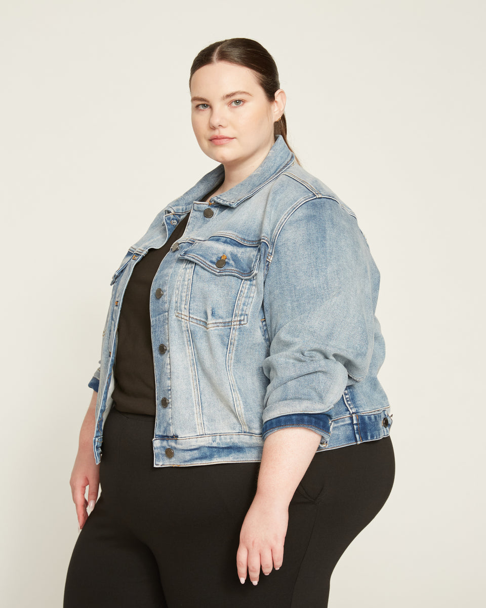 Kelsey Denim Jacket - Light Blue Zoom image 8