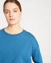 Classic Light Terry Sweatshirt - Cerulean thumbnail 1