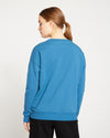 Classic Light Terry Sweatshirt - Cerulean thumbnail 3