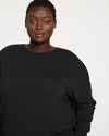 Classic Light Terry Sweatshirt - Black thumbnail 2