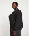 Classic Light Terry Sweatshirt - Black thumbnail 3