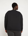 Classic Light Terry Sweatshirt - Black thumbnail 4