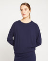 Classic Light Terry Sweatshirt - Navy thumbnail 0