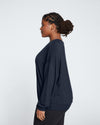 Classic Light Terry Sweatshirt - Navy thumbnail 3