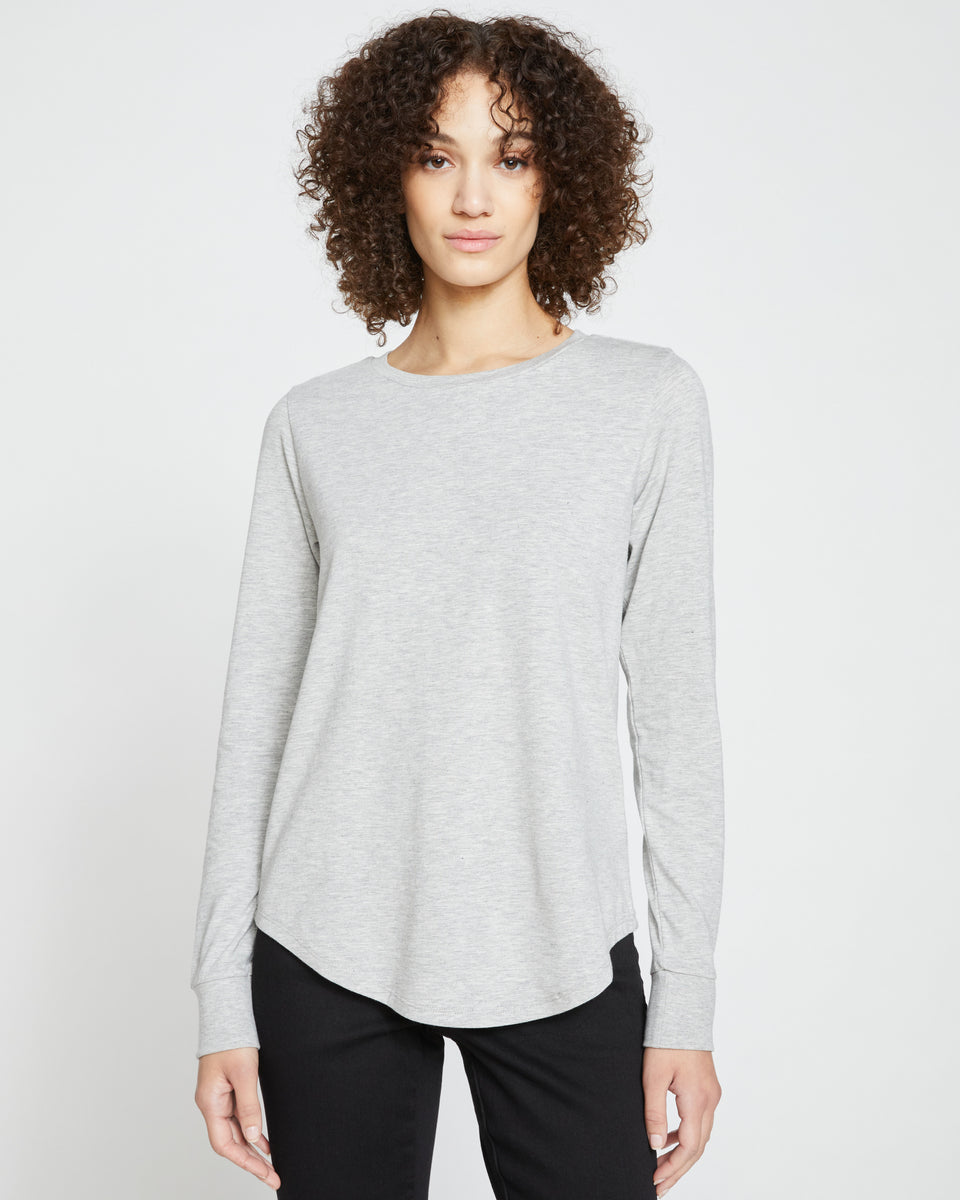 Long Sleeve Tee Rex - Heather Grey Zoom image 1