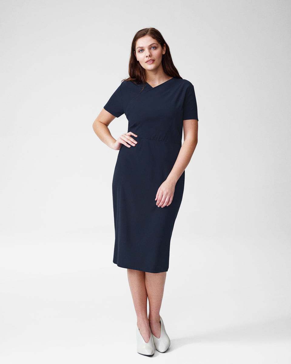 Mary Dress - Navy Zoom image 0