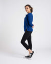 Classic Light Terry Meridian Zip Pullover - Lapis thumbnail 1