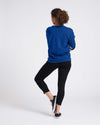 Classic Light Terry Meridian Zip Pullover - Lapis thumbnail 3