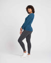 Mia Long Sleeve Movement Tee - Deep Teal thumbnail 2