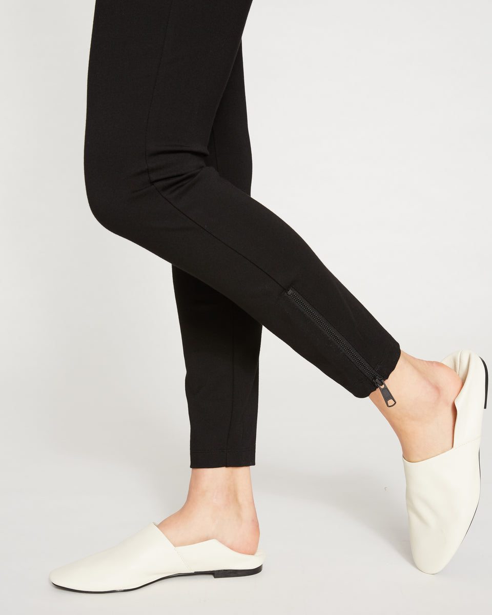 Moro Pocket Signature Ponte Pants - Black Zoom image 1