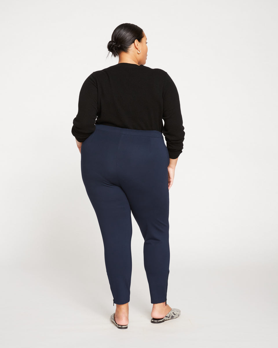 Moro Pocket Signature Ponte Pants - Navy Zoom image 5