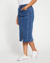 Dakota Denim Skirt - Odeon Blue thumbnail 8