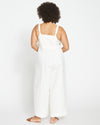 Promenade Linen Jumpsuit - White thumbnail 4