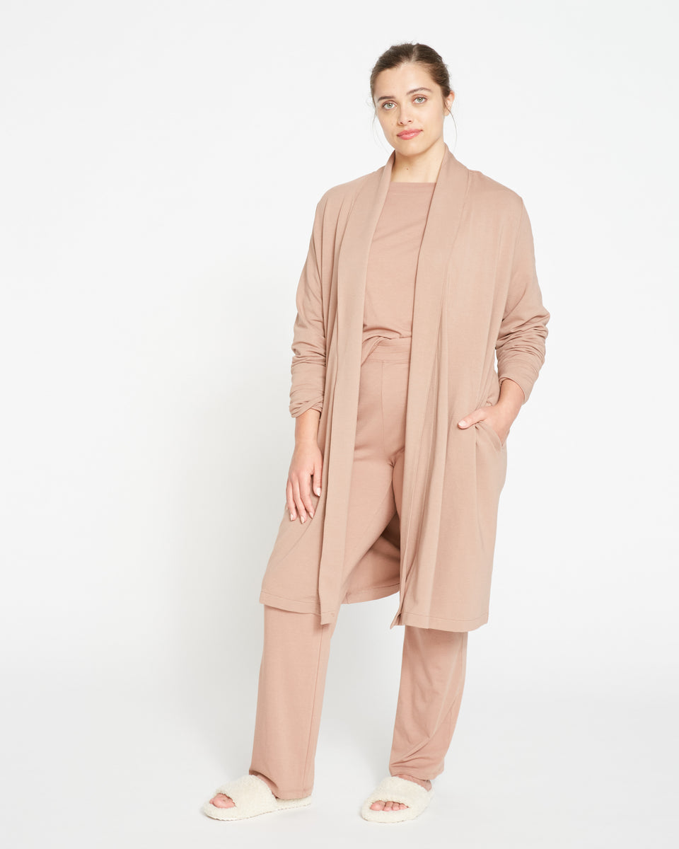 Rachele Lounge Robe - Fawn Zoom image 0