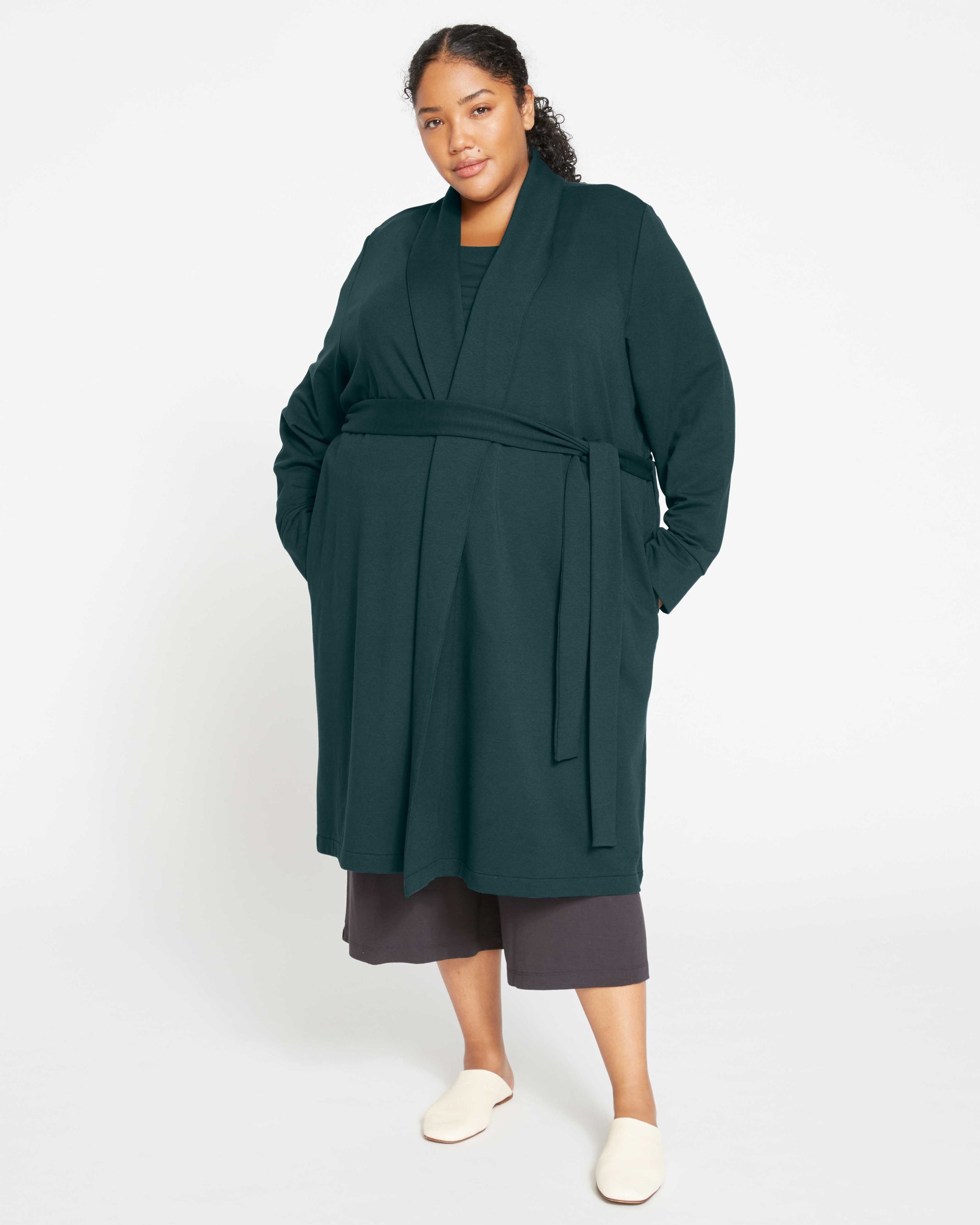 Rachele Lounge Robe - Deep Sea