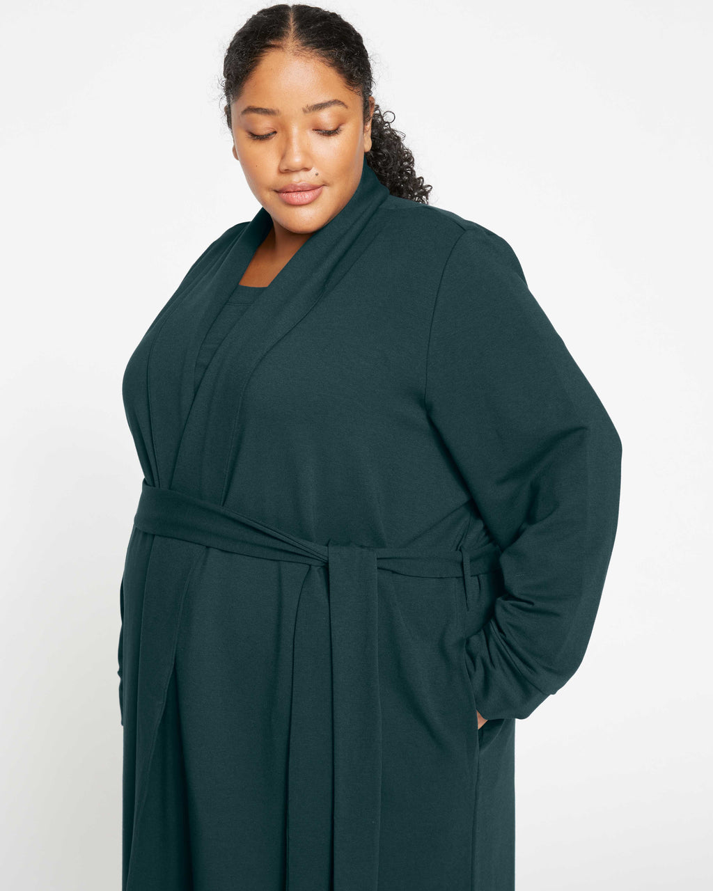 Rachele Lounge Robe - Deep Sea - image 1