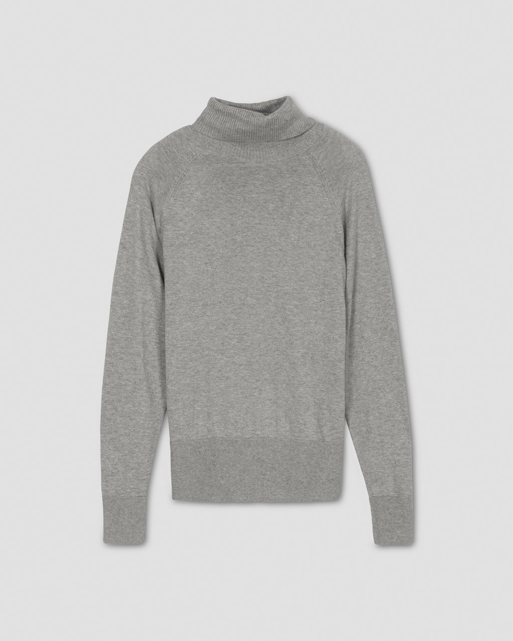 Renee Raglan Turtleneck - Heather Grey - image 1