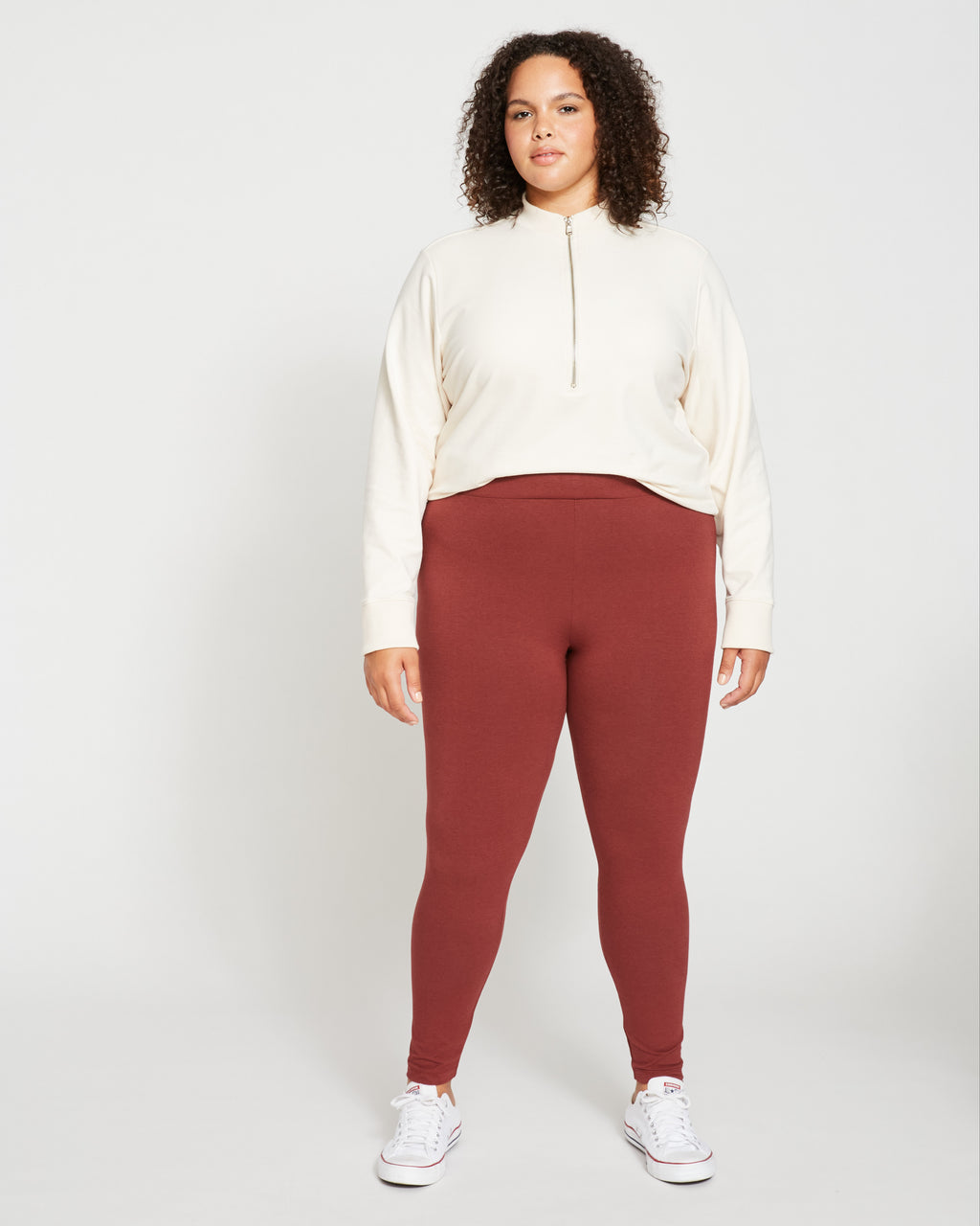 Roya Leggings 27 Inch - Burnt Red - image 0