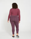 Roya Leggings 27 Inch - Faded Plum thumbnail 3