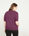 T-Shirt Sweatshirt - Berry Wine thumbnail 3