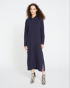 Sally Liquid Jersey Shirt Dress - Midnight thumbnail 0