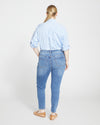 Seine High Rise Skinny Jeans 27 Inch - Vintage Indigo thumbnail 4